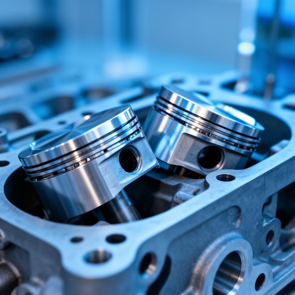 Pristine engine internals protected by AMSOIL